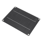 Solar Panel 10W Portable Compact Thin Waterproof Flexible Solar Charging Panel for Car Home Boat 23x17cm