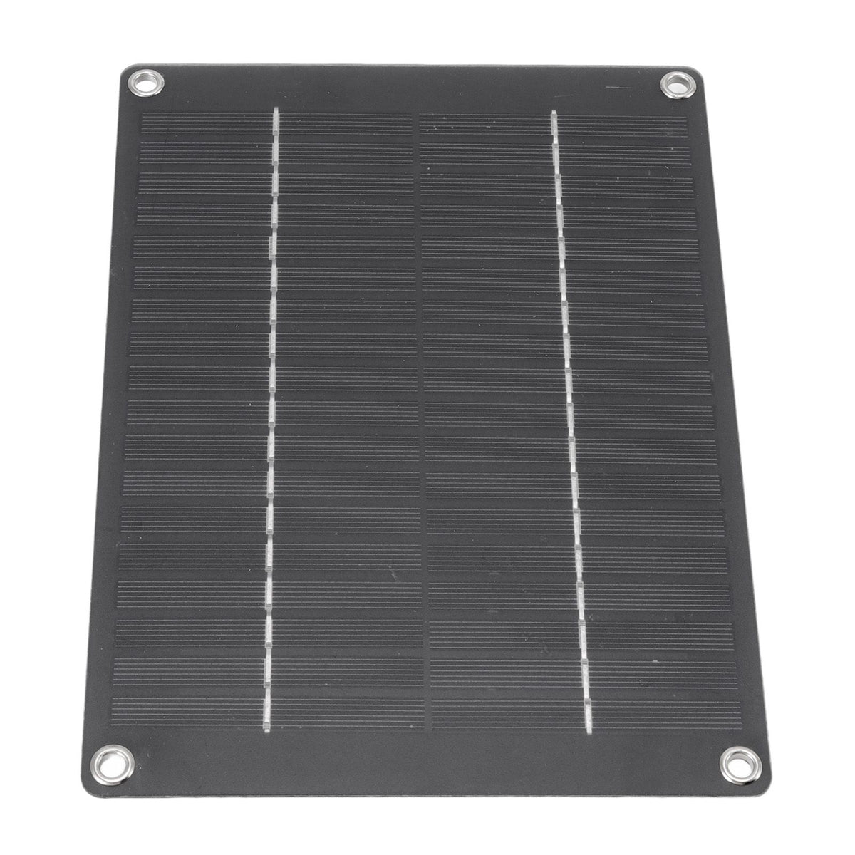 Solar Panel 10W Portable Compact Thin Waterproof Flexible Solar Charging Panel for Car Home Boat 23x17cm