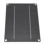 Solar Panel 10W Portable Compact Thin Waterproof Flexible Solar Charging Panel for Car Home Boat 23x17cm