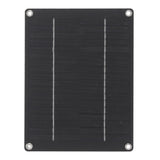 Solar Panel 10W Portable Compact Thin Waterproof Flexible Solar Charging Panel for Car Home Boat 23x17cm