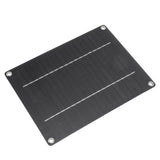 Solar Panel 10W Portable Compact Thin Waterproof Flexible Solar Charging Panel for Car Home Boat 23x17cm