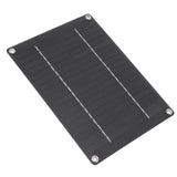 Solar Panel 10W Portable Compact Thin Waterproof Flexible Solar Charging Panel for Car Home Boat 23x17cm