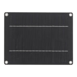 Solar Panel 10W Portable Compact Thin Waterproof Flexible Solar Charging Panel for Car Home Boat 23x17cm