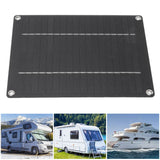 Solar Panel 10W Portable Compact Thin Waterproof Flexible Solar Charging Panel for Car Home Boat 23x17cm - Extra Image