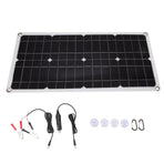 35W Solar Panel Portable USB Solar Panel Charger with Lightweight Thin Design for Vehicles Boats