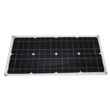 35W Solar Panel Portable USB Solar Panel Charger with Lightweight Thin Design for Vehicles Boats