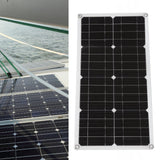 35W Solar Panel Portable USB Solar Panel Charger with Lightweight Thin Design for Vehicles Boats - Extra Image