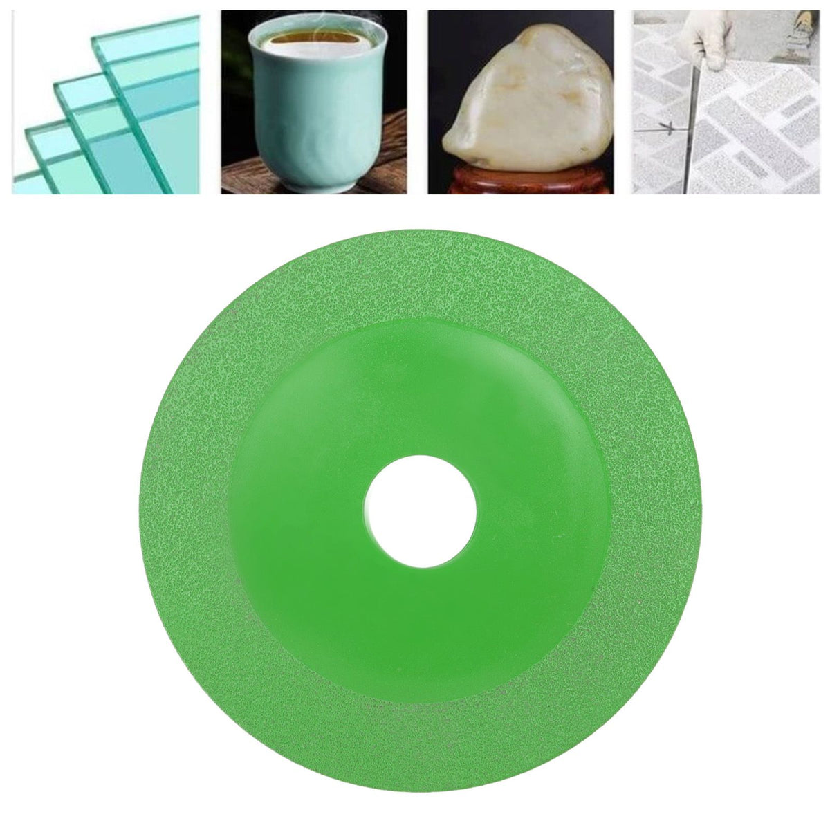 Diamond Saw Blade Ultrathin Glass Cutting Disc for Glass Jade Crystal Wine Bottles Ceramics Tiles