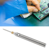 Wireless Charging Welding Pen Rechargeable Soldering Iron Tip Tool with 510 Interface Silver