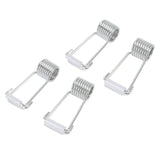 4 PCS 2CM Spring Hinge Door Closer Self Closing Spring Butt Hinge Pins Door Latch Accessories - Front View