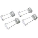 4 PCS 2CM Spring Hinge Door Closer Self Closing Spring Butt Hinge Pins Door Latch Accessories - Side View