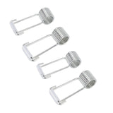 4 PCS 2CM Spring Hinge Door Closer Self Closing Spring Butt Hinge Pins Door Latch Accessories