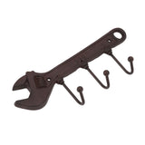 Industrial Style Hook Innovative Wall Decorative Cast Iron Hooks Clothes Hanger Pendant for Bar Entryway Wrench Shape 24x10.5x4.5cm