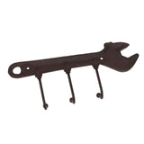 Industrial Style Hook Innovative Wall Decorative Cast Iron Hooks Clothes Hanger Pendant for Bar Entryway Wrench Shape 24x10.5x4.5cm