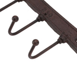 Industrial Style Hook Innovative Wall Decorative Cast Iron Hooks Clothes Hanger Pendant for Bar Entryway Wrench Shape 24x10.5x4.5cm