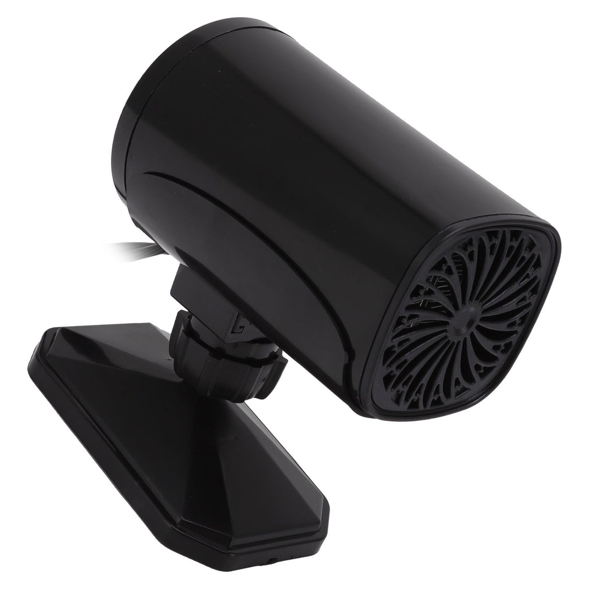 Car Heater Fan 2 in 1 Cooling Heating Car Fan Portable Windshield Defroster Defogger Black 12V