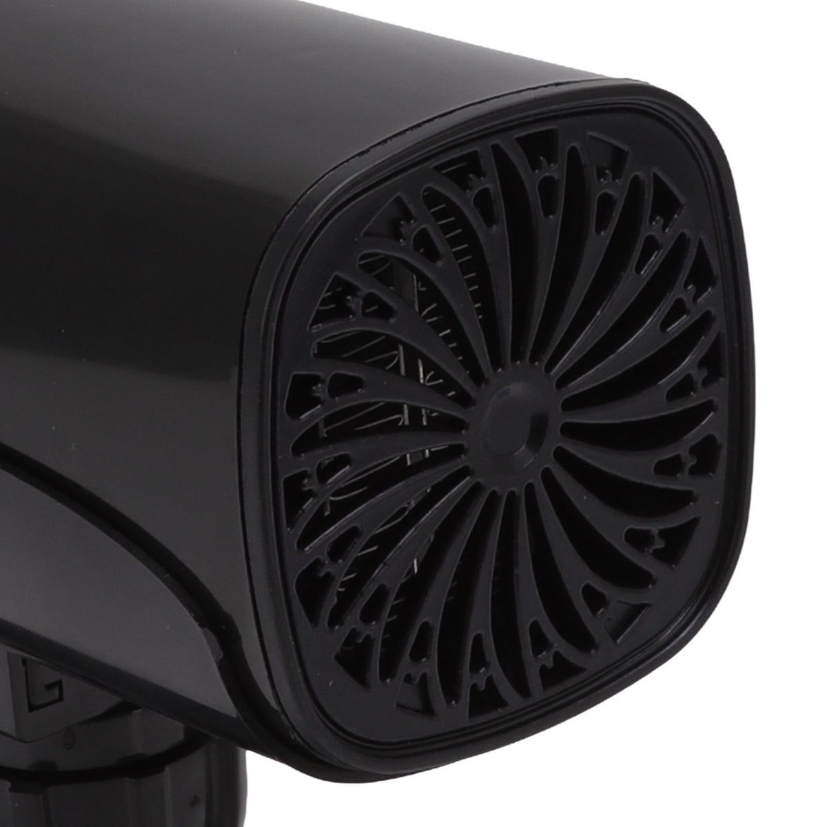 Car Heater Fan 2 in 1 Cooling Heating Car Fan Portable Windshield Defroster Defogger Black 12V
