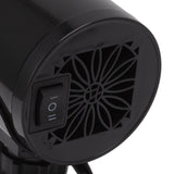 Car Heater Fan 2 in 1 Cooling Heating Car Fan Portable Windshield Defroster Defogger Black 12V