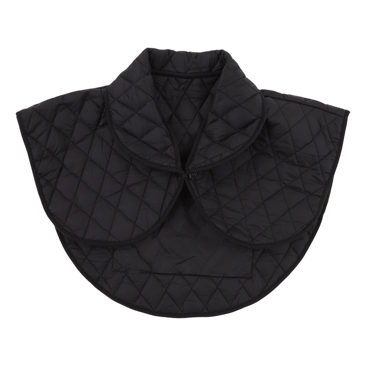 Shoulder Heating Pad Cold Proof Polyester Fiber USB Power Supply Unisex Electric Heated Shawl for Winter Black