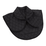 Shoulder Heating Pad Cold Proof Polyester Fiber USB Power Supply Unisex Electric Heated Shawl for Winter Black