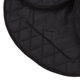 Shoulder Heating Pad Cold Proof Polyester Fiber USB Power Supply Unisex Electric Heated Shawl for Winter Black
