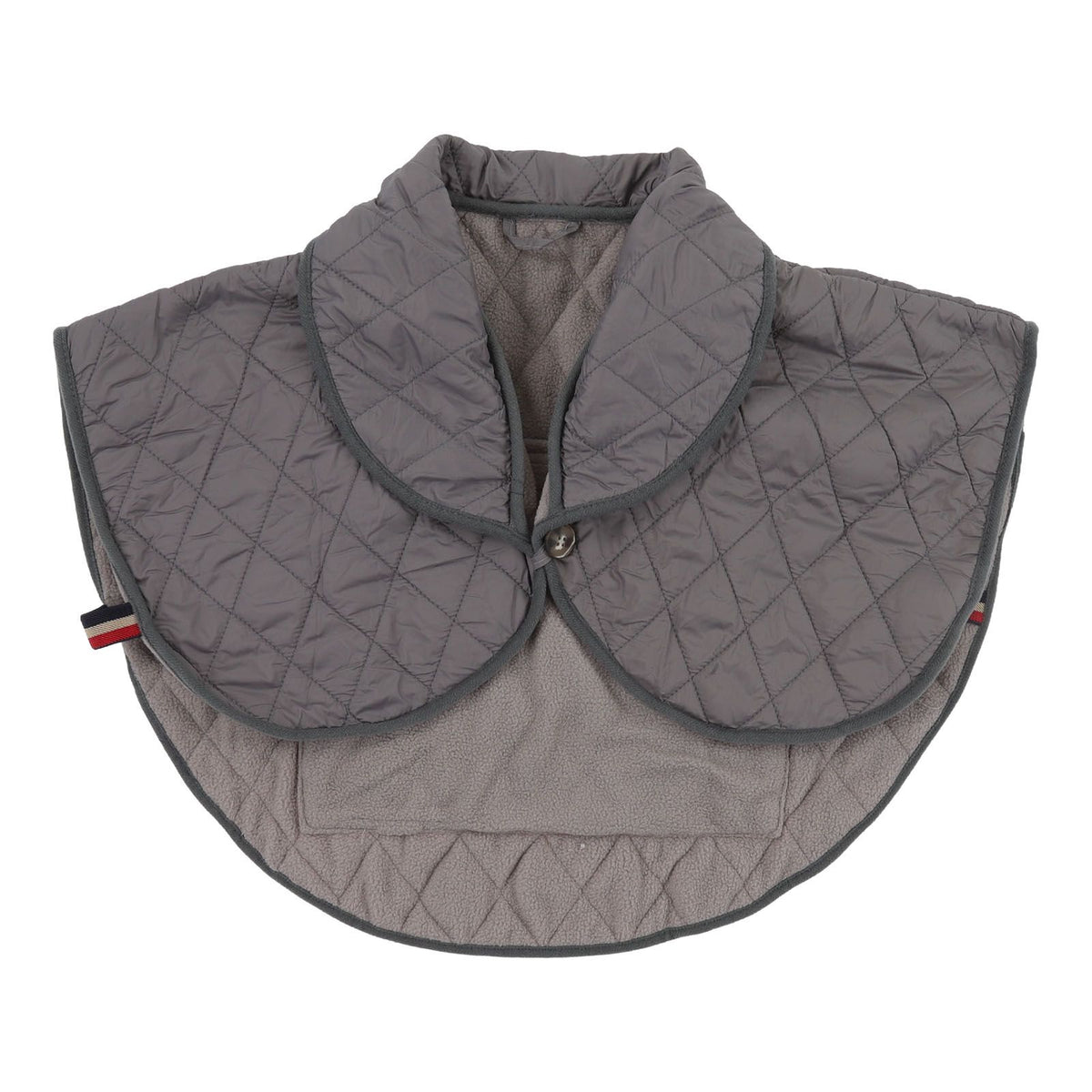 Shoulder Heating Pad Cold Proof Polyester Fiber USB Power Supply Unisex Electric Heated Shawl for Winter Grey
