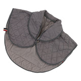 Shoulder Heating Pad Cold Proof Polyester Fiber USB Power Supply Unisex Electric Heated Shawl for Winter Grey