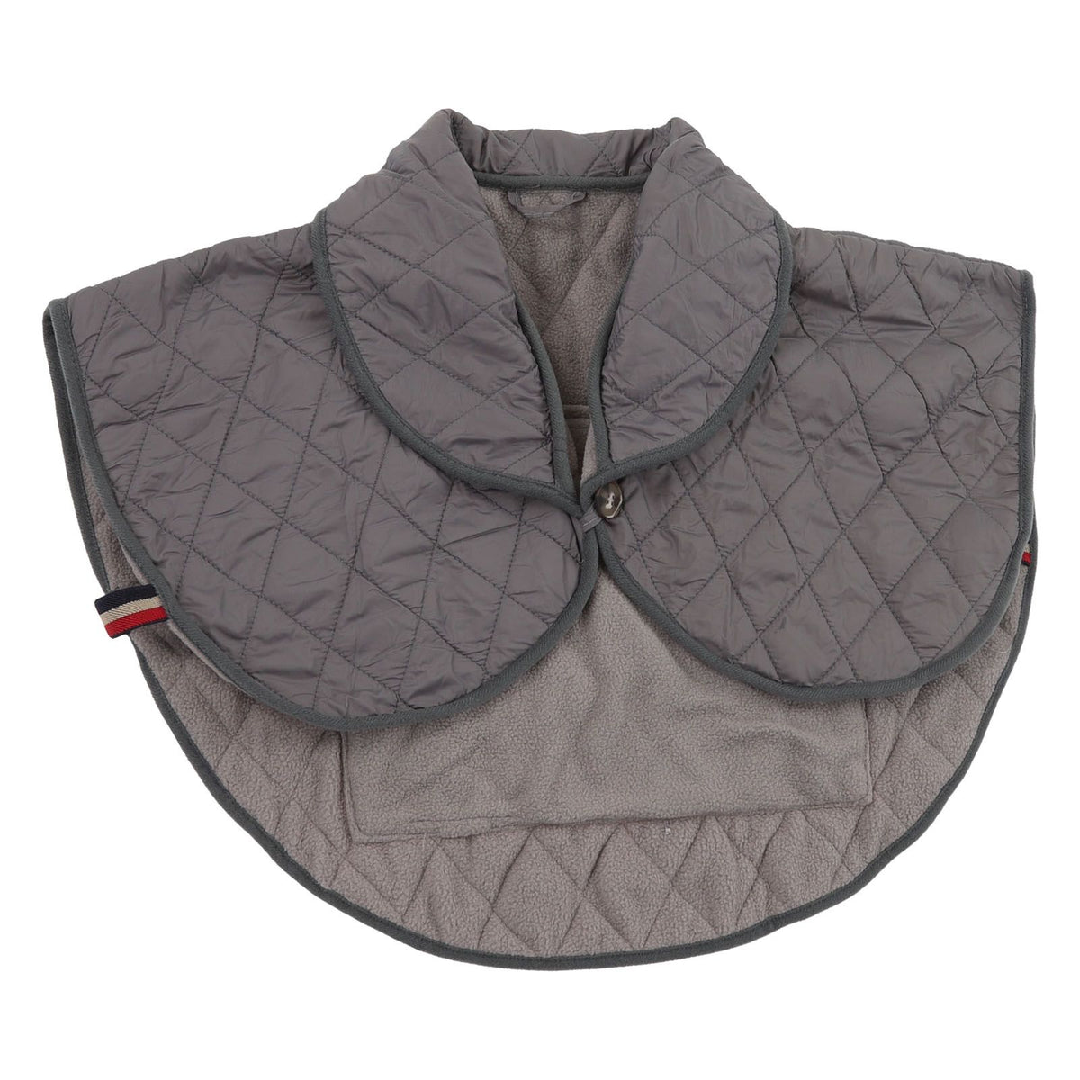 Shoulder Heating Pad Cold Proof Polyester Fiber USB Power Supply Unisex Electric Heated Shawl for Winter Grey