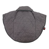 Shoulder Heating Pad Cold Proof Polyester Fiber USB Power Supply Unisex Electric Heated Shawl for Winter Grey