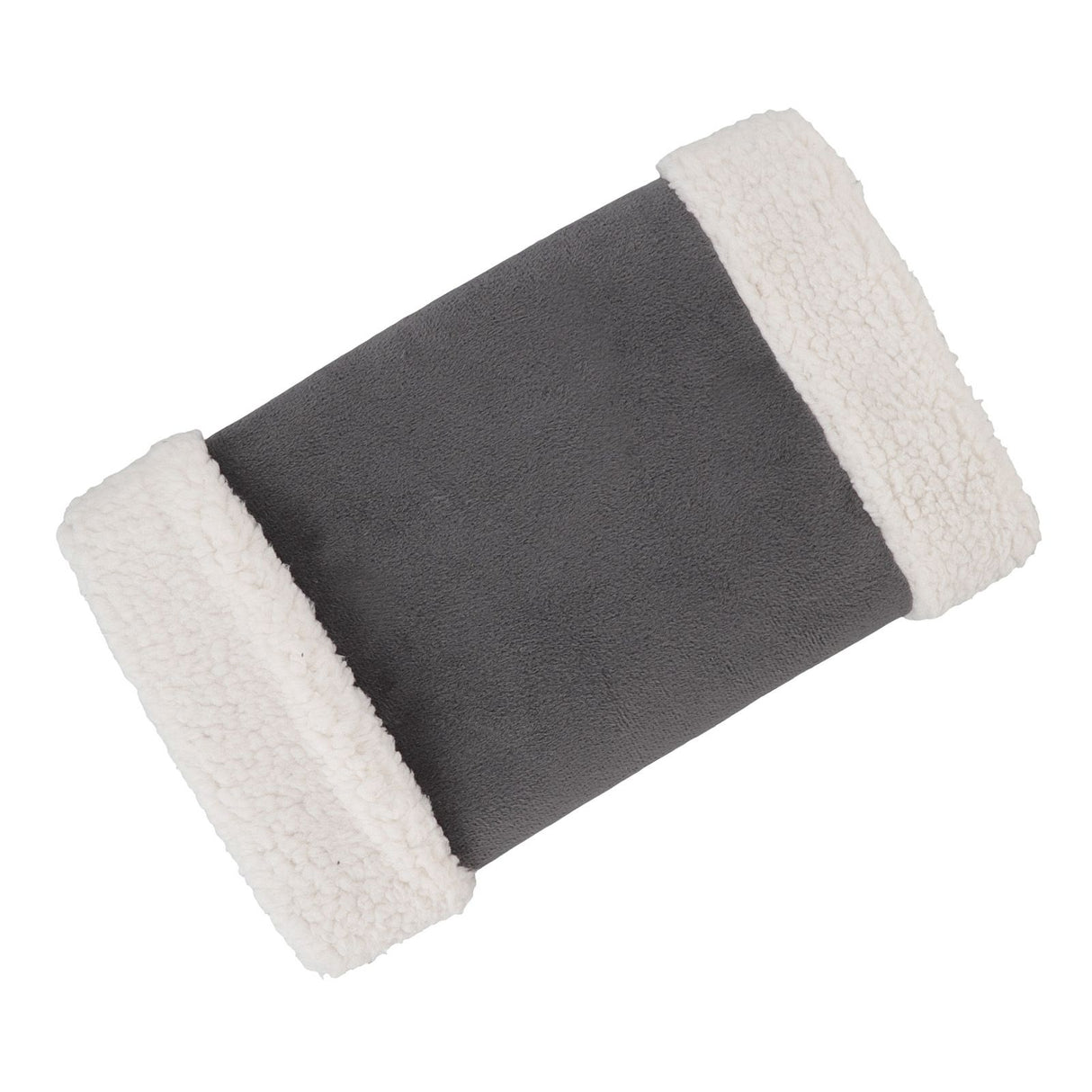 Portable Heated Hand Muff Plush Thickened Heated Hand Warmer Pouch USB Rechargeable Electric Heater for Autumn Winter Warm 10W 5V Gary