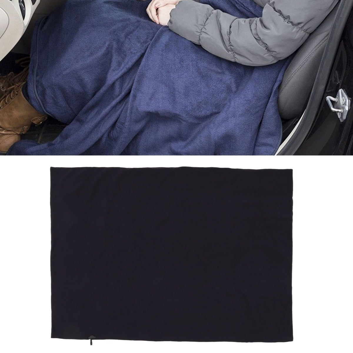 12V Car Heated Throw Constant Temperature Instant Heat Cigar Lighter Power Supply 30w Electric Car Blanket for Trucks