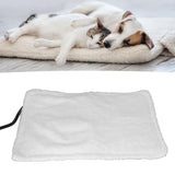 10W 5V Pet Heated Bed USB Interface Electric Bite Resistant Pet Heating Pad for Dogs Cats 75x55x2cm / 29.5x21.7x0.8in