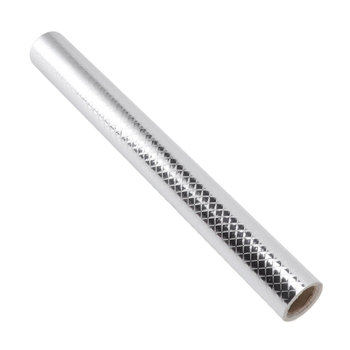 Kitchen Aluminum Foil Stickers Oil Proof Waterproof PVC Self Adhesive Kitchen Backsplash Wallpaper for Kitchen Cabinet Silver Size: Approx. 30x200cm / 11.8x78.7in
