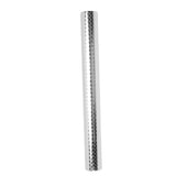 Kitchen Aluminum Foil Stickers Oil Proof Waterproof PVC Self Adhesive Kitchen Backsplash Wallpaper for Kitchen Cabinet Silver Size: Approx. 30x200cm / 11.8x78.7in