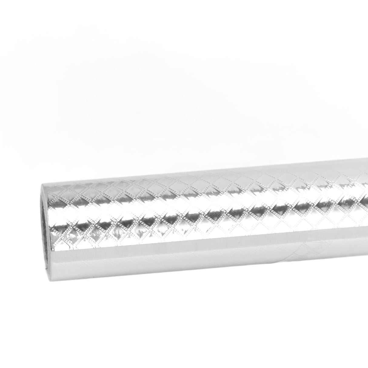 Kitchen Aluminum Foil Stickers Oil Proof Waterproof PVC Self Adhesive Kitchen Backsplash Wallpaper for Kitchen Cabinet Silver Size: Approx. 30x200cm / 11.8x78.7in