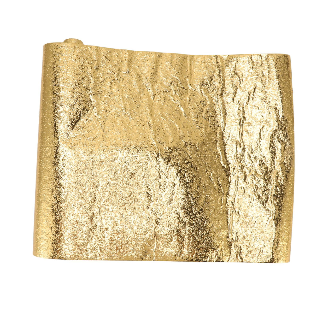 Oil Proof Sticker Waterproof Self Adhesive Aluminum Foil Wallpaper for Kitchen Drawer Cabinet Countertop Gold 30cmx2m / 11.8x78.7in