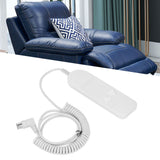 8 Pin 2 Button Remote Handset Controller Plastic Hand Control Replacement for Lift Chair Power Recliner