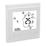 Smart Thermostat for Zigbee Mobile Phone App Voice Control Smart Remote Water Heating Thermostat AC 95‑240V White