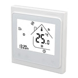 Smart Thermostat for Zigbee Mobile Phone App Voice Control Smart Remote Water Heating Thermostat AC 95‑240V White