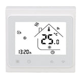 Smart Thermostat for Zigbee Mobile Phone App Voice Control Smart Remote Water Heating Thermostat AC 95‑240V White