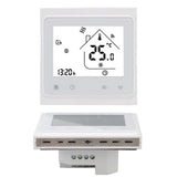 Smart Thermostat for Zigbee Mobile Phone App Voice Control Smart Remote Water Heating Thermostat AC 95‑240V White