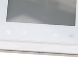 Smart Thermostat for Zigbee Mobile Phone App Voice Control Smart Remote Water Heating Thermostat AC 95‑240V White