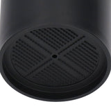 6PCS Furniture Leg Extender Plastic Round 4in Rise Black Furniture Risers for Home Office Sofa