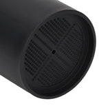 6PCS Furniture Leg Extender Plastic Round 4in Rise Black Furniture Risers for Home Office Sofa