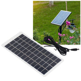 Solar Panel Polysilicon High Light Transmission Portable Solar Cell with DC Interface for 3.7V Battery 5W 12V - Extra Image