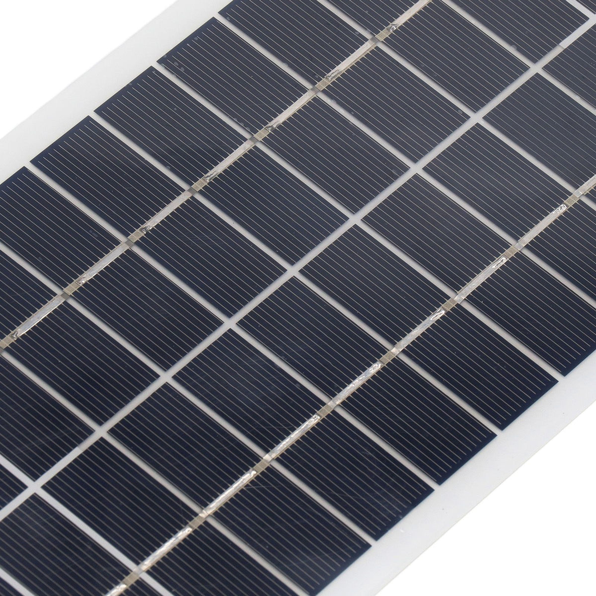 Solar Panel Polysilicon High Light Transmission Portable Solar Cell with DC Interface for 3.7V Battery 5W 12V
