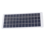 Polycrystalline Silicone Solar Panel 5W 12V High Light Transmittance Portable Solar Panel Charger for Street Lighting