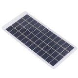 Polycrystalline Silicone Solar Panel 5W 12V High Light Transmittance Portable Solar Panel Charger for Street Lighting
