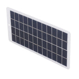 Polycrystalline Silicone Solar Panel 5W 12V High Light Transmittance Portable Solar Panel Charger for Street Lighting
