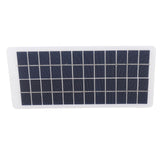 Polycrystalline Silicone Solar Panel 5W 12V High Light Transmittance Portable Solar Panel Charger for Street Lighting